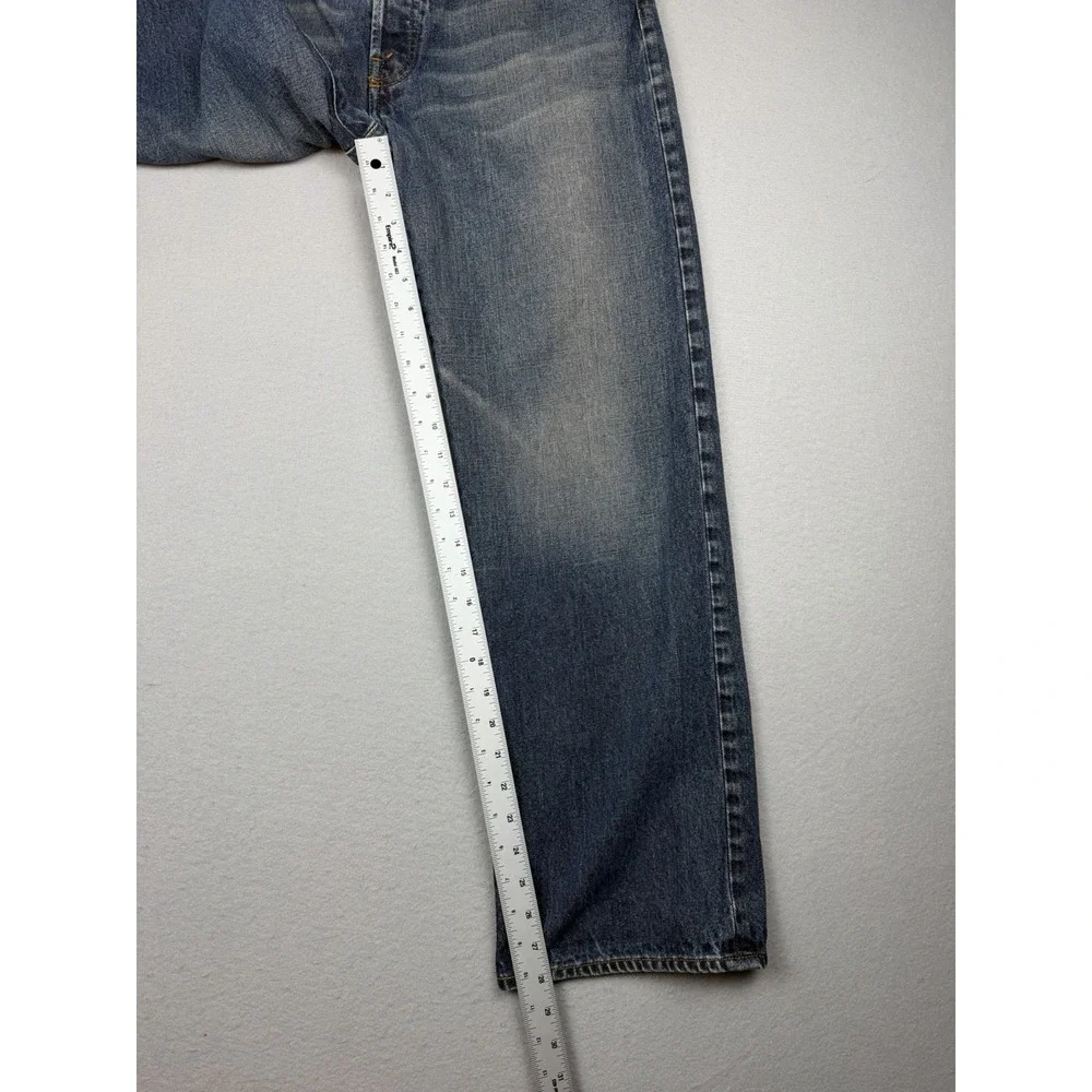 Vintage Y2k Diesel Industry Denim Jeans Mens Made in Italy Blue Pants Size 34x28